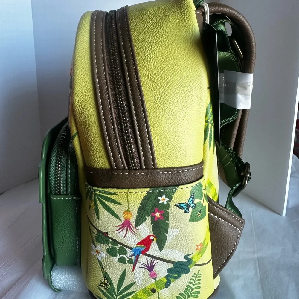 Loungefly Mickey and Friends Jungle backpack - Picture 3 of 5